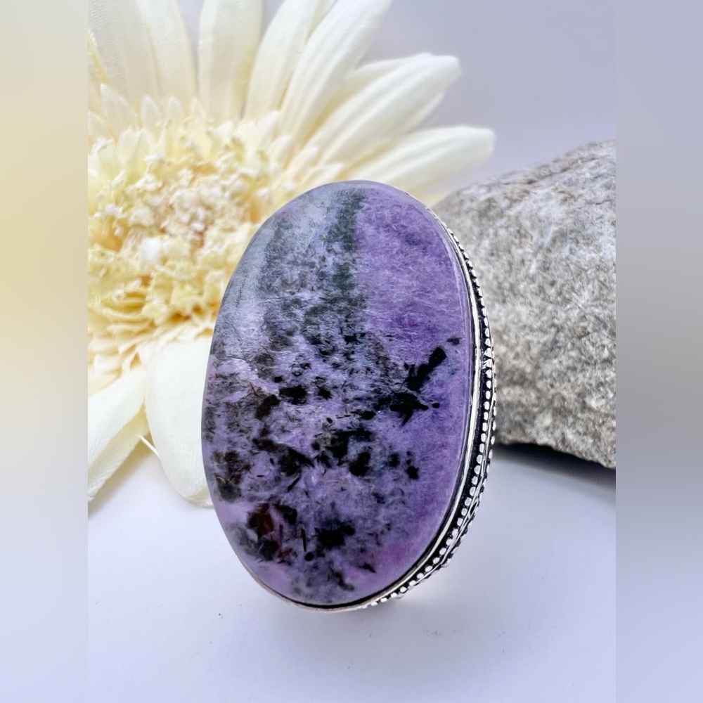 CHAROITE RING